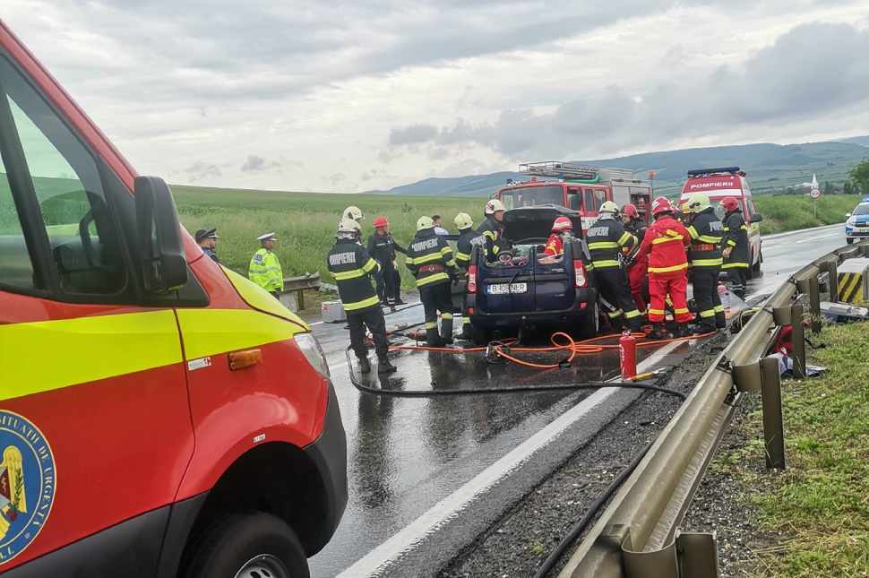 Súlyos baleset volt Ákosfalva környékén