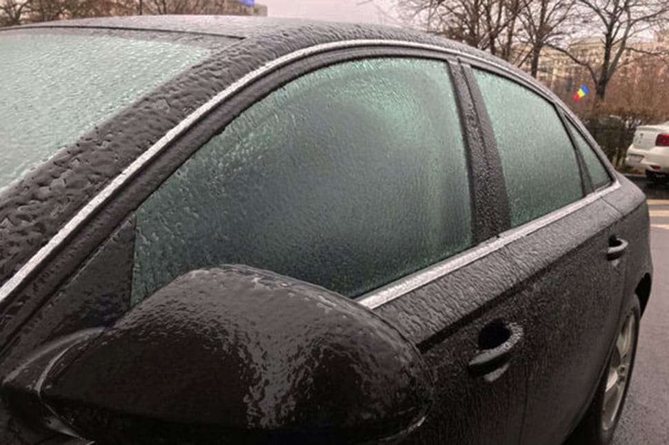 Megfagyott a fél ország hajnalban