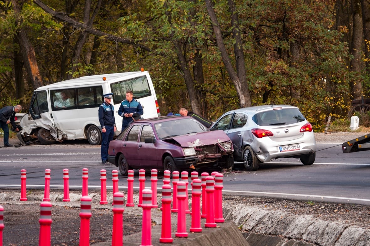 Három baleset két nap alatt, egy országúton