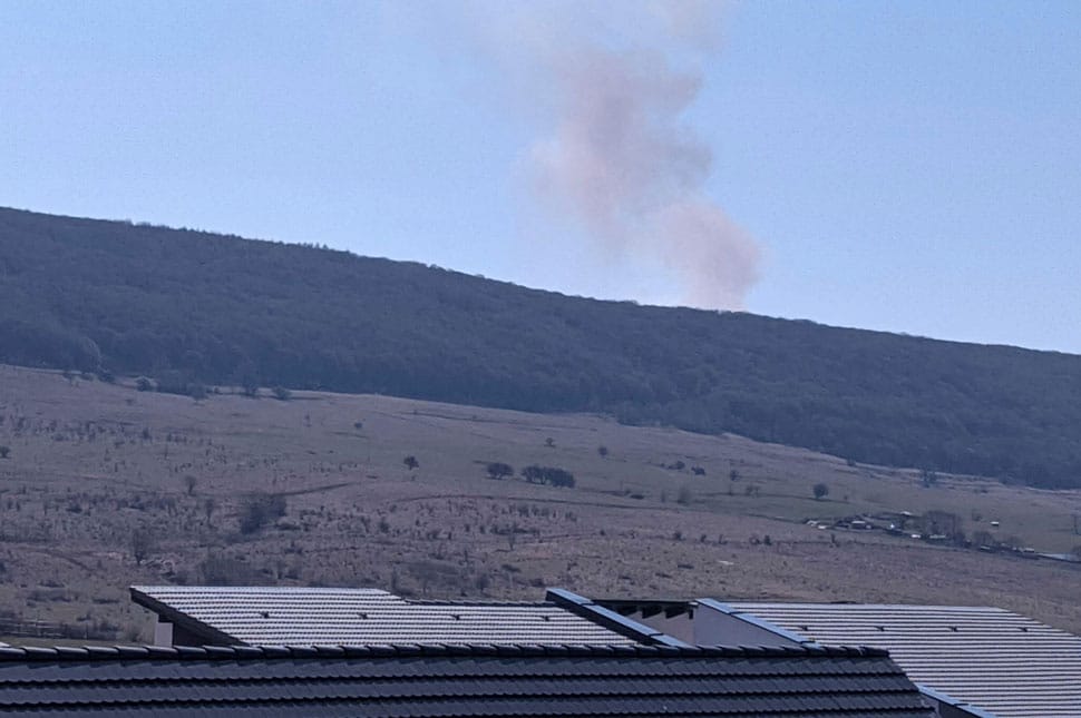 Tűz ütött ki Árvátfalván