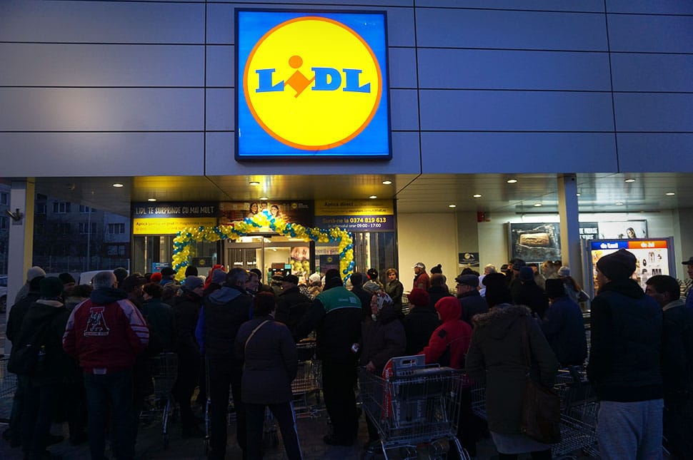 Ünnepi zárvatartás a Lidl-nél