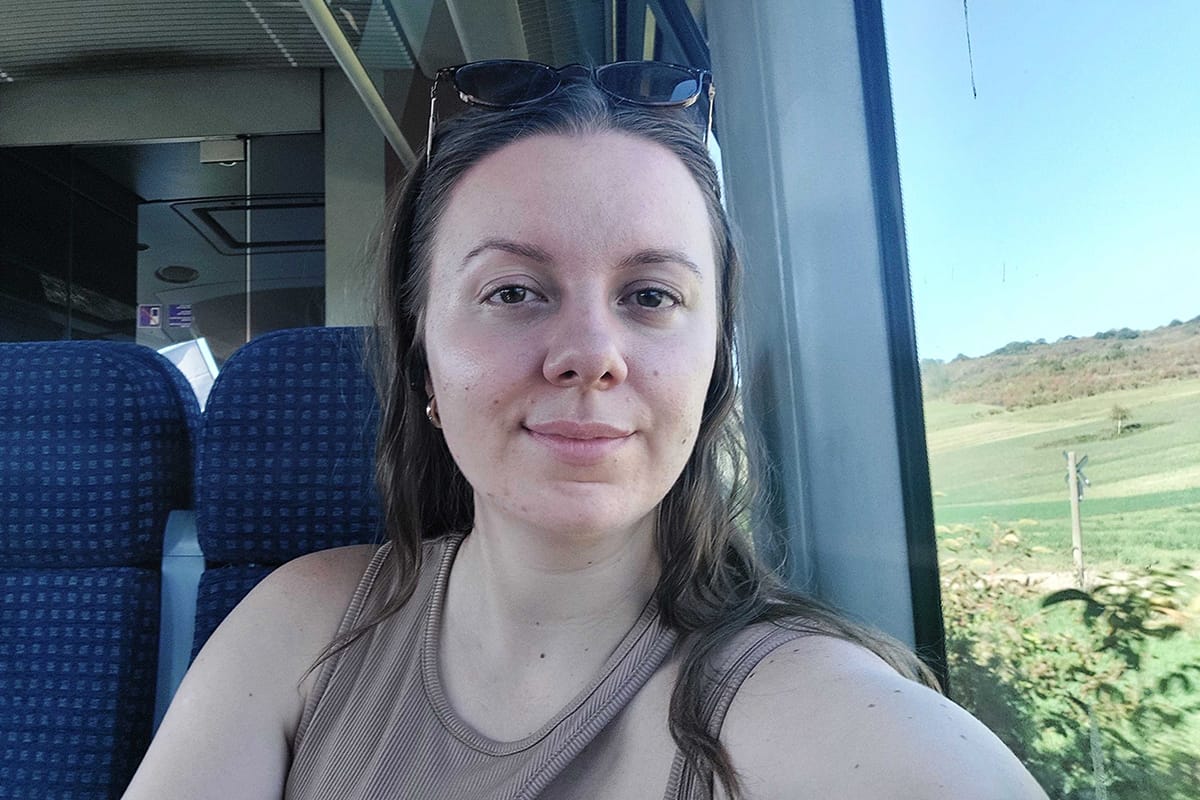 Én hülye még mindig vonattal járok