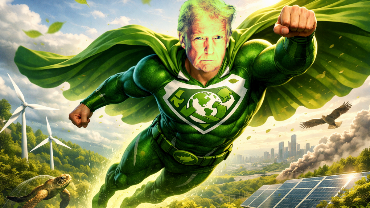 Donald Trump, a zöldenergia elsöprő erejű, igazi prófétája