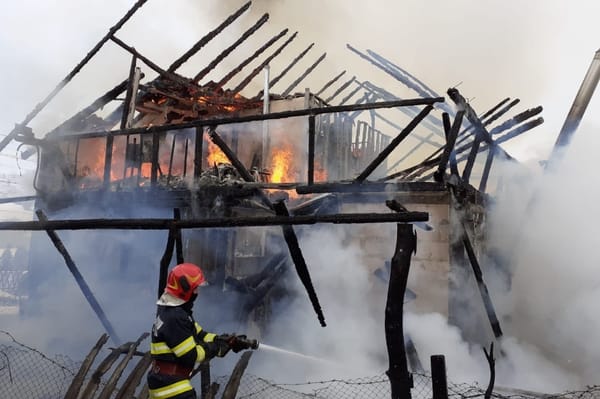 Porig égett egy családi ház Siménfalván