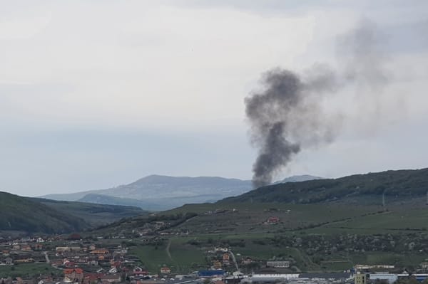 Frissítve: Fekete füst szállt Ülke felől
