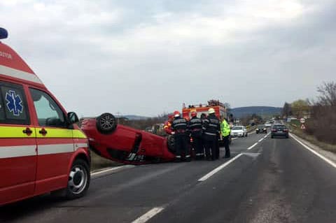 Baleset történt Szentegyháza közelében