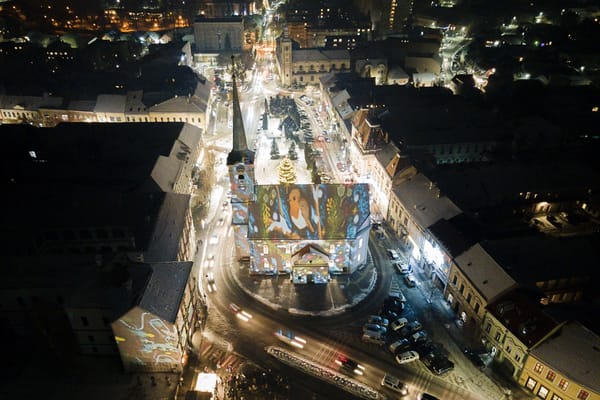 A város, ahol a karácsony nem akart a földön járni