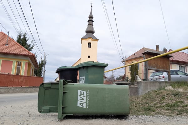 Lementem hídba, mikor megláttam az 1560 lejes szemétdíjat